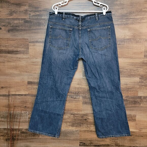 Urban Pipeline Jeans 38x30 Measures 36x30 Relaxed Bootcut Medium Dark Western - Picture 2 of 10